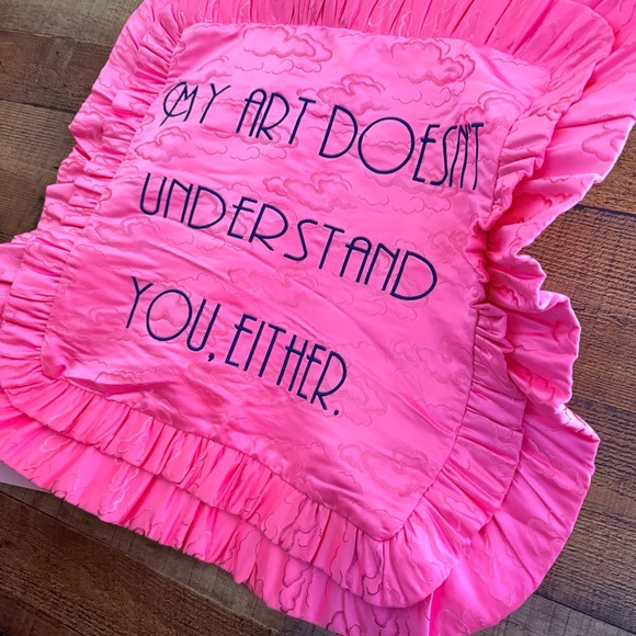 NWT Madeleine Simon Studio My Art Doesn't Understand You, Either Pink Cloud - Picture 4 of 6